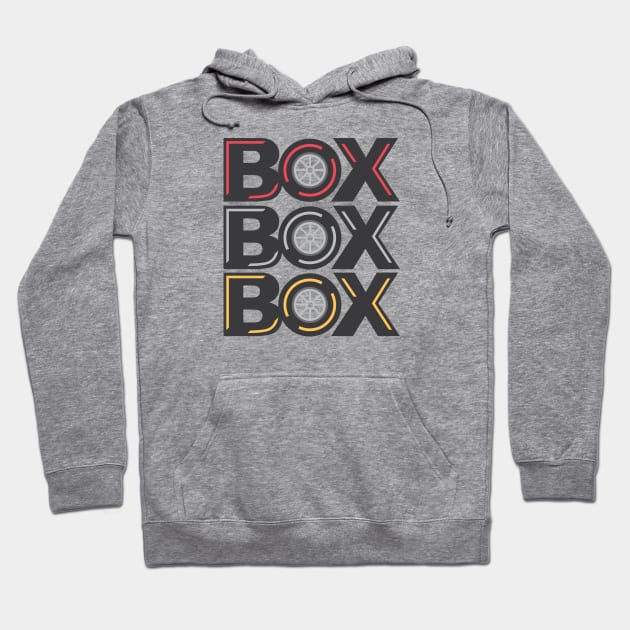 box box box Hoodie by stayfrostybro